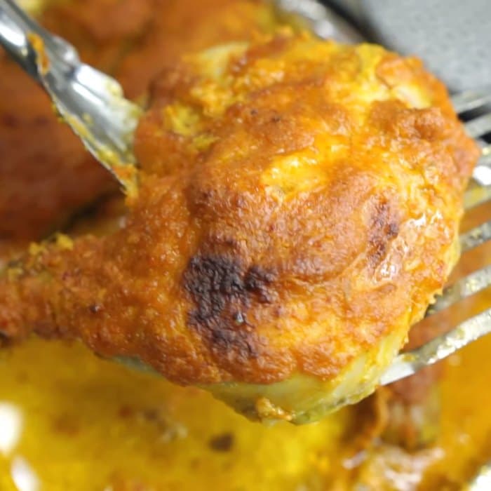 Ayam Percik, a Malaysian dish