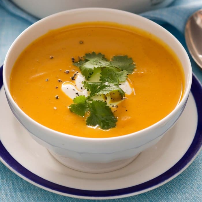 Moroccan Carrot Soup, a Moroccan dish
