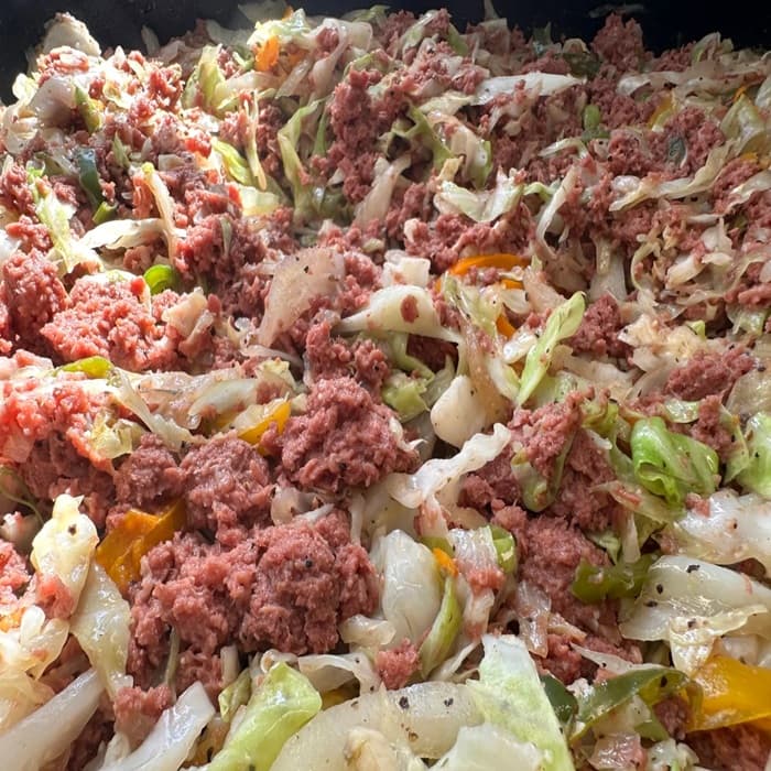 Corned Beef and Cabbage - Jamaican Style, a Jamaican dish