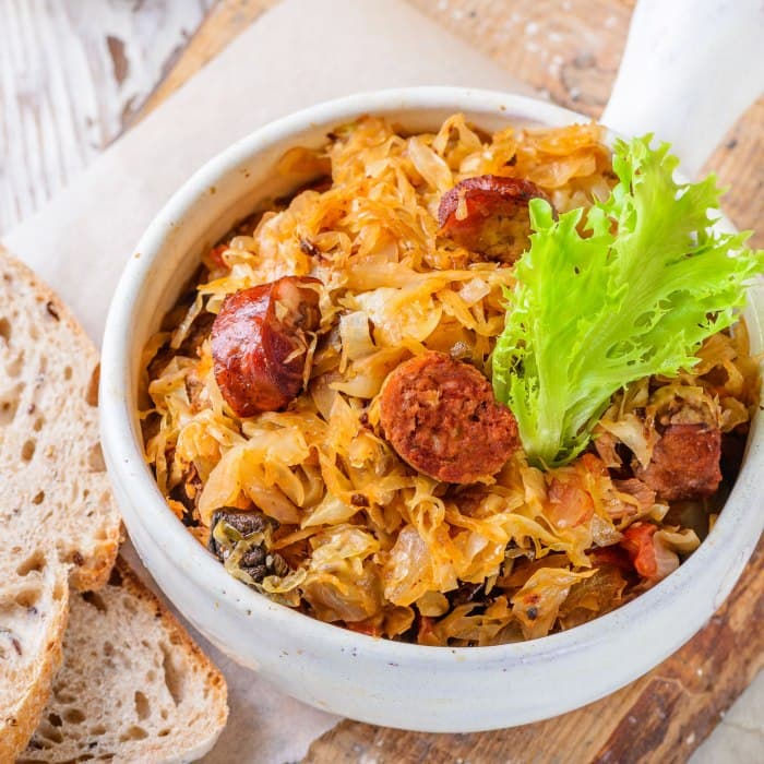 Bigos (Hunters Stew), a Polish dish