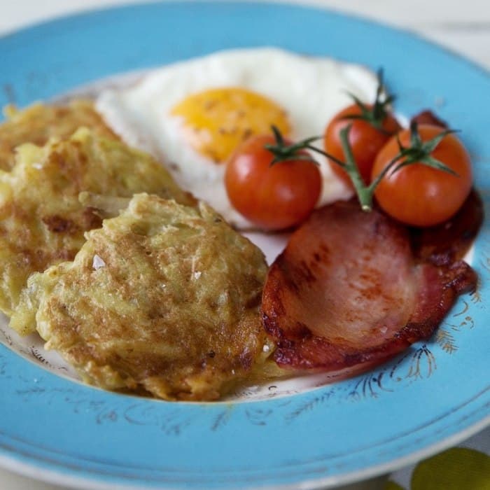 Boxty Breakfast, a Irish dish
