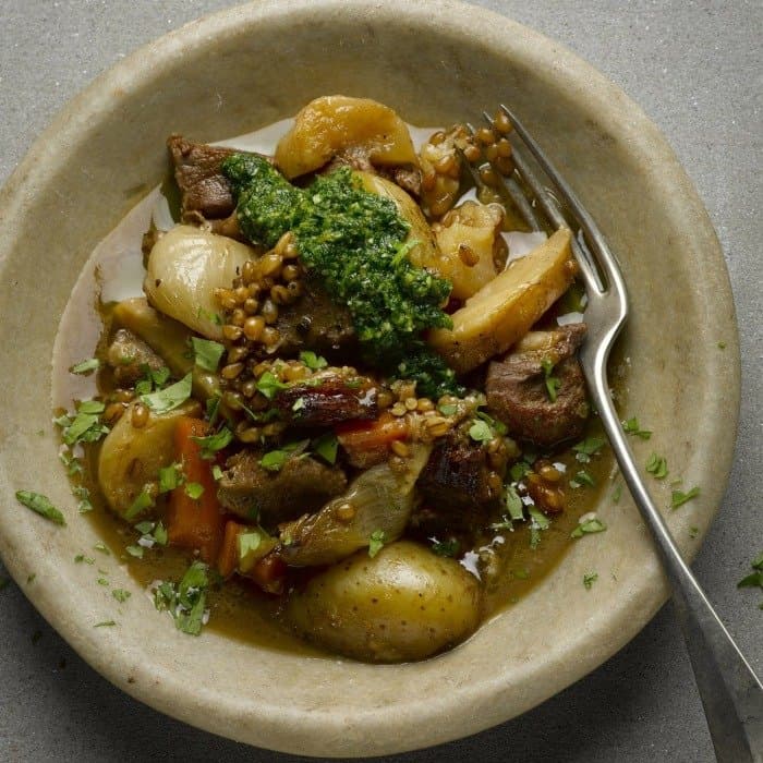 Irish stew, a Irish dish