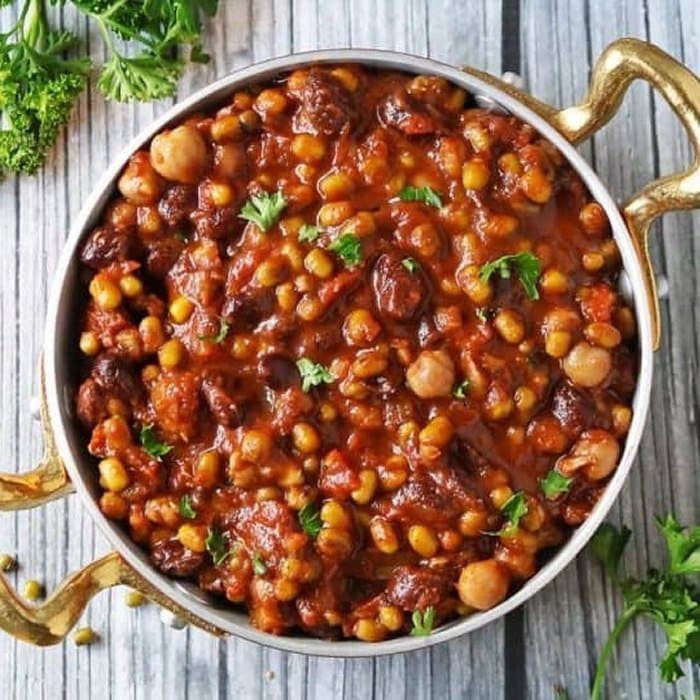 Croatian Bean Stew, a Croatian dish