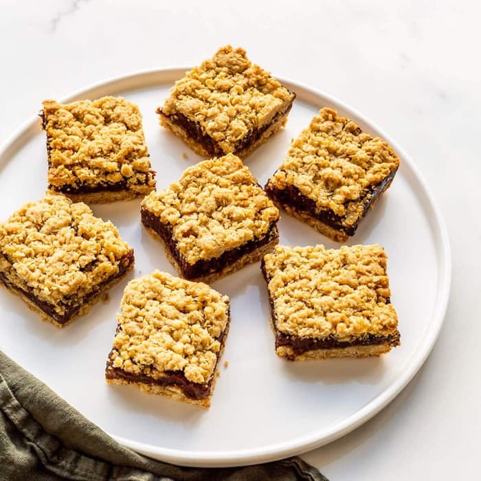 Date squares, a Canadian dish