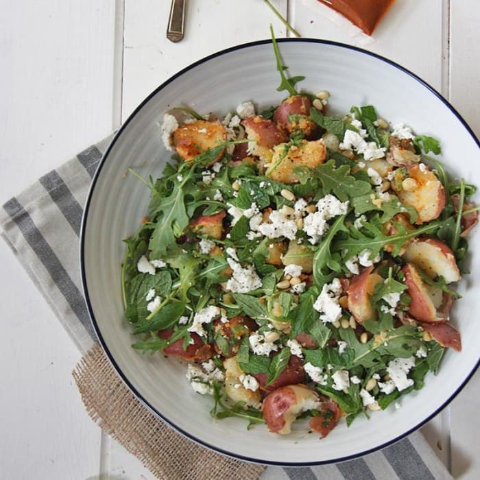 Spicy North African Potato Salad, a Moroccan dish