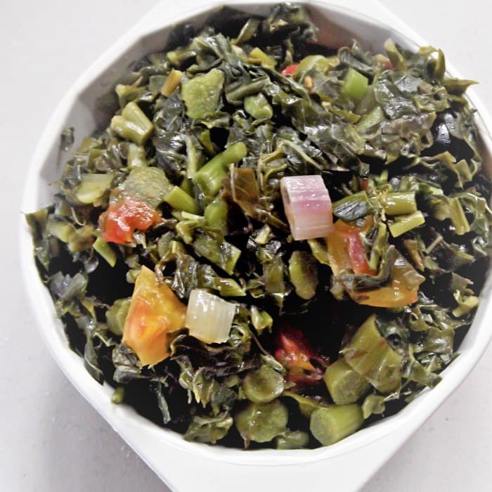 Callaloo Jamaican Style, a Jamaican dish