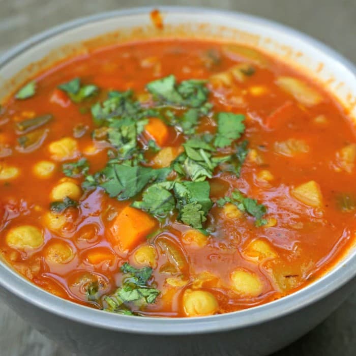 Leblebi Soup, a Tunisian dish