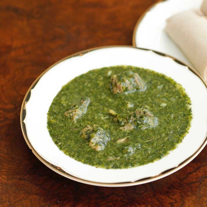 Mulukhiyah, a Egyptian dish