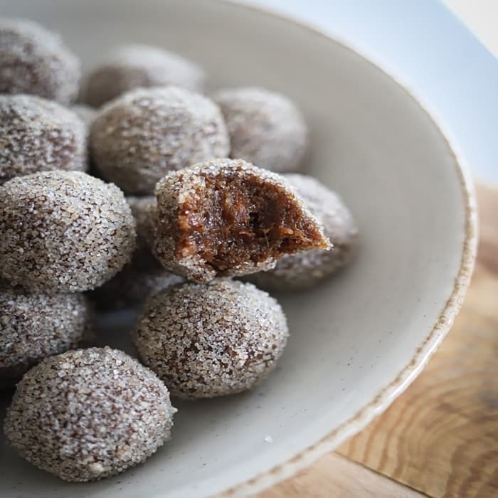 Caribbean Tamarind balls, a Jamaican dish